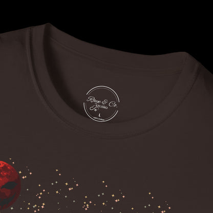 Spooky Night Halloween Haunted Forest T-Shirt