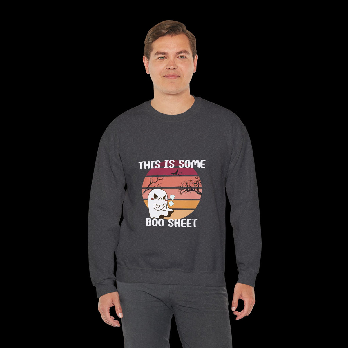This Is Some Boo Sheet Halloween Crewneck Sweatshirt