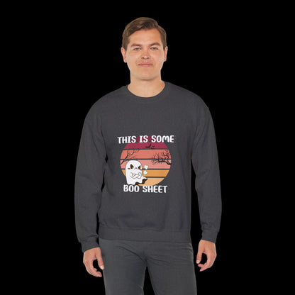 This Is Some Boo Sheet Halloween Crewneck Sweatshirt
