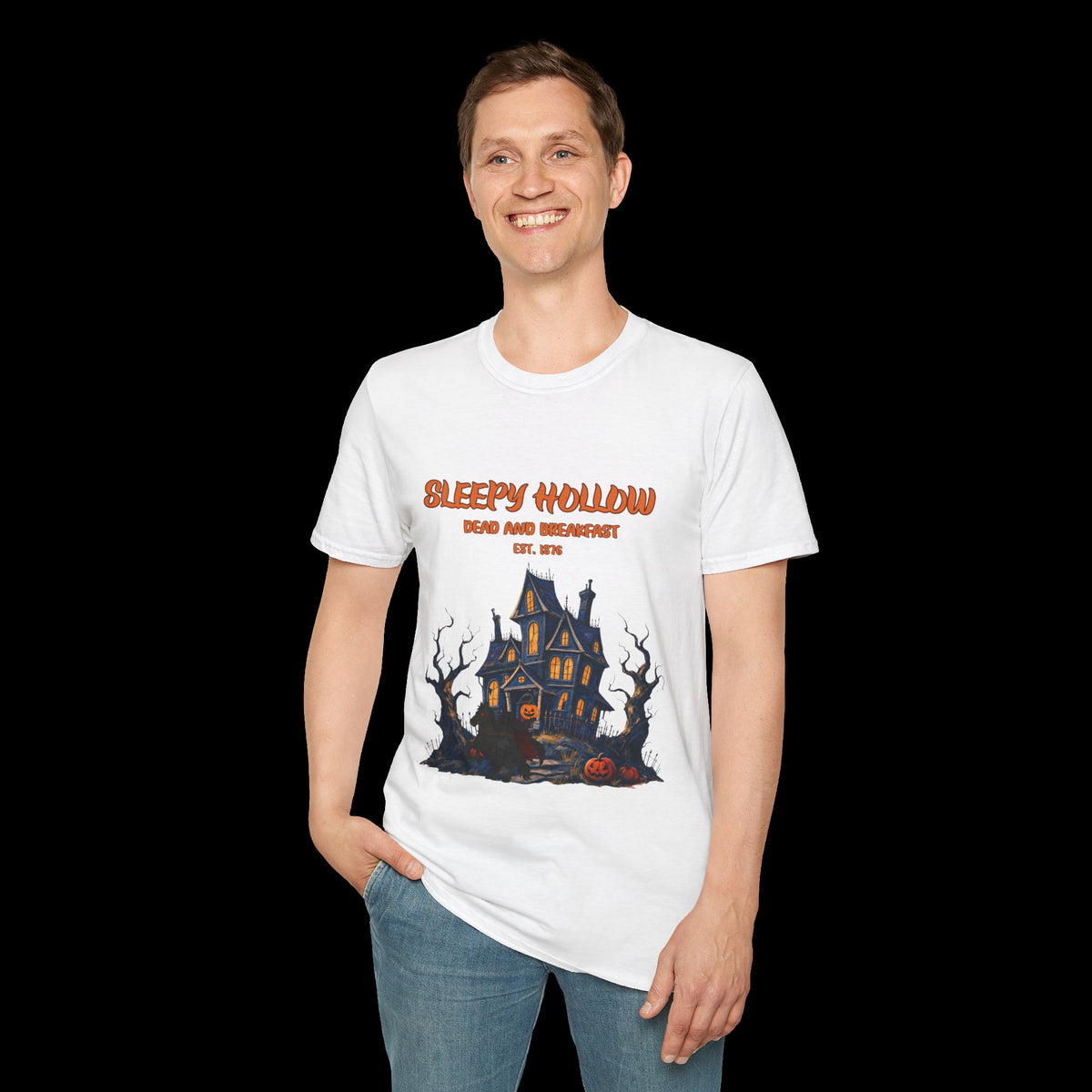Sleepy Hollow Haunted House Halloween T-Shirt