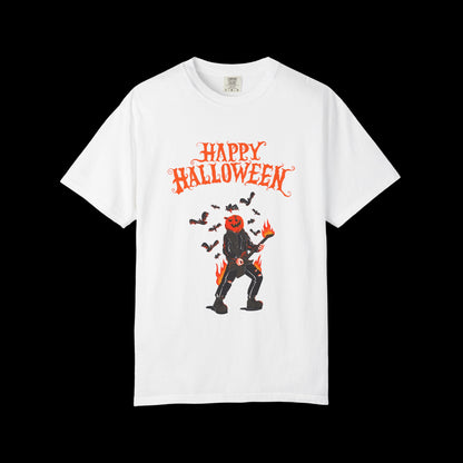 Rockin Halloween Pumpkinhead T-shirt