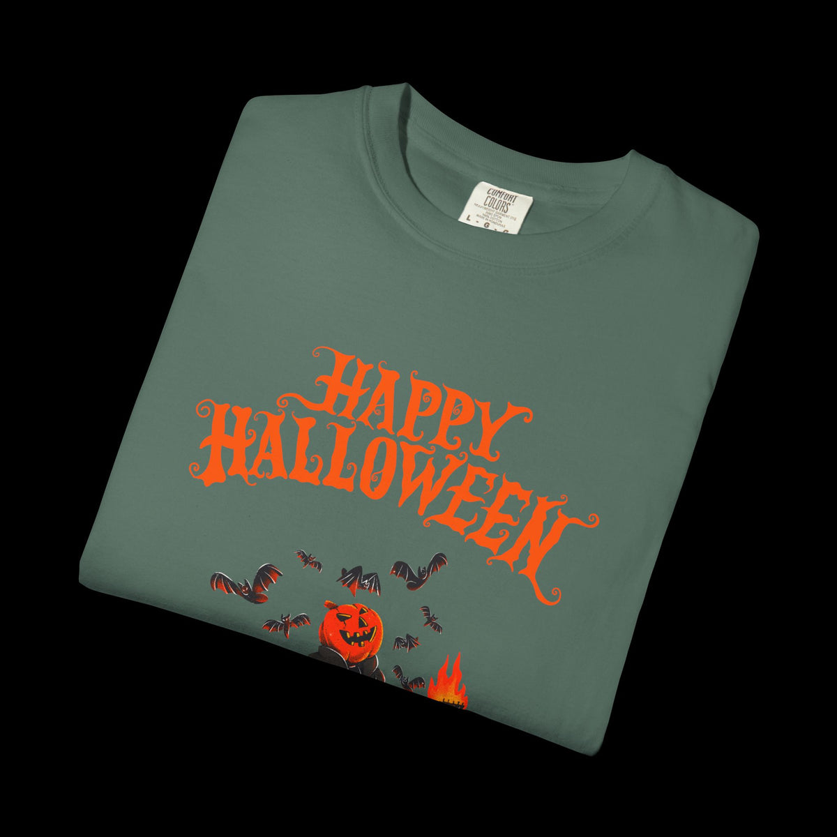 Rockin Halloween Pumpkinhead T-shirt