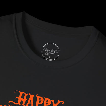 Happy Halloween Pumpkin Graphic T-Shirt