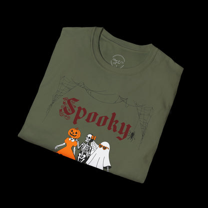 Spooky Club Halloween Graphic T-Shirt