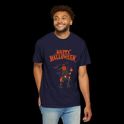 Rockin Halloween Pumpkinhead T-shirt