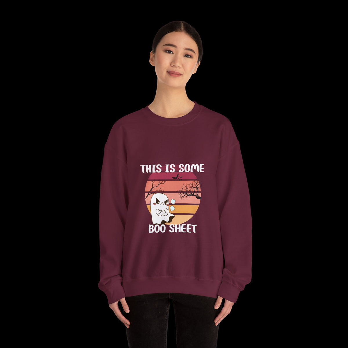 This Is Some Boo Sheet Halloween Crewneck Sweatshirt