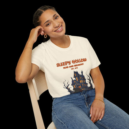 Sleepy Hollow Haunted House Halloween T-Shirt