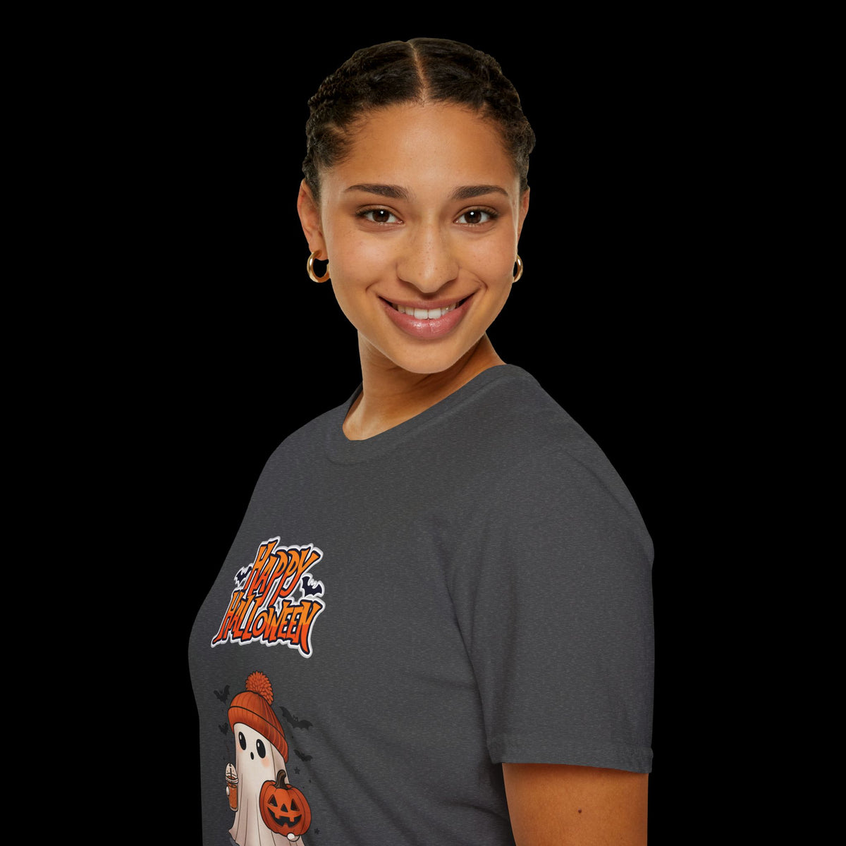 Happy Halloween Ghost Pumpkin T-Shirt