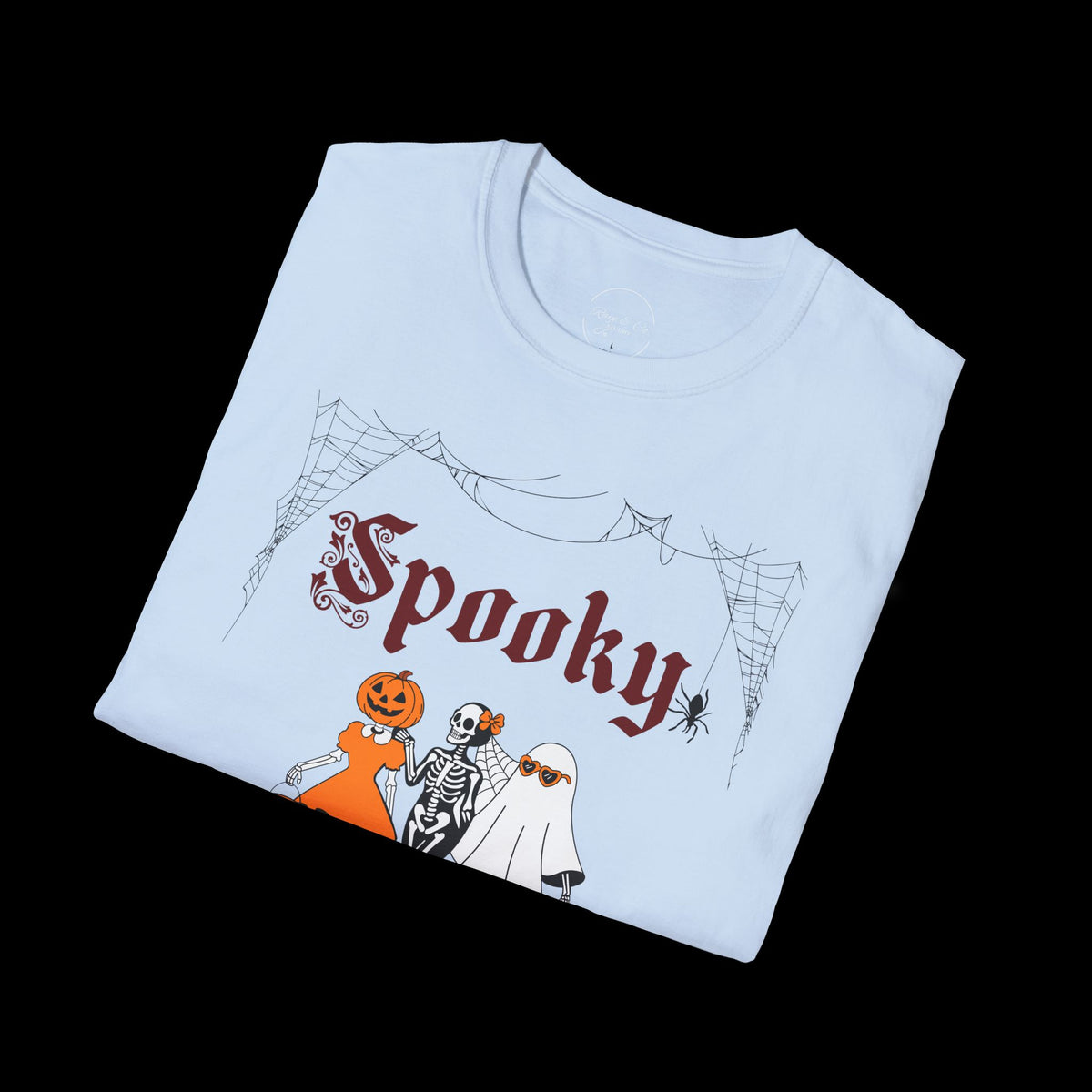 Spooky Club Halloween Graphic T-Shirt