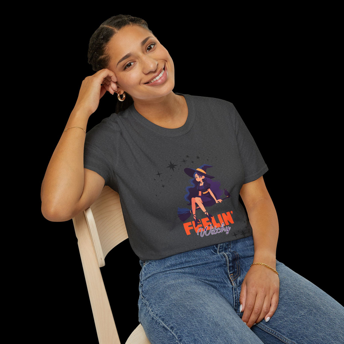 Feelin’ Witchy Halloween T-Shirt