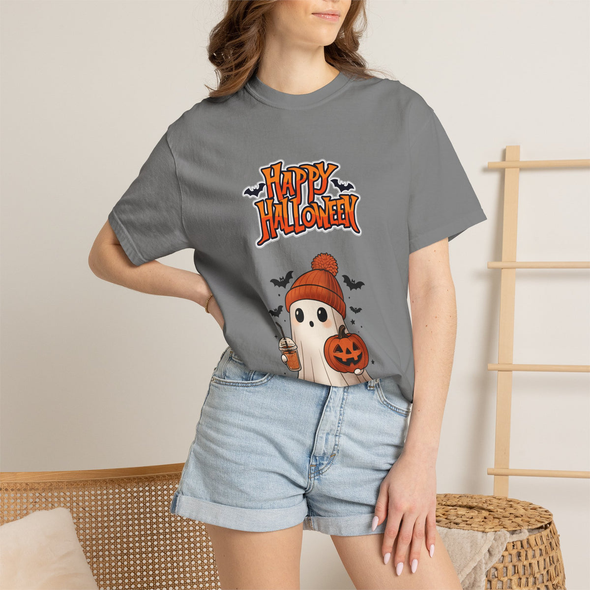 Happy Halloween Ghost T-Shirt