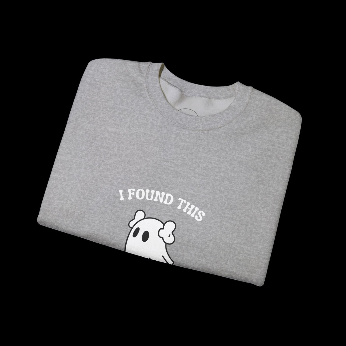 I Found This Humerus Halloween Ghost Sweatshirt