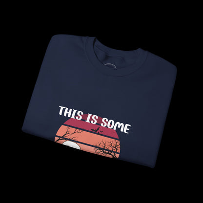 This Is Some Boo Sheet Halloween Crewneck Sweatshirt