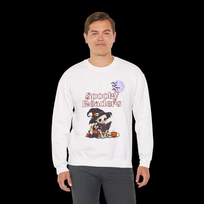 Spooky Readers Halloween Crewneck Sweatshirt