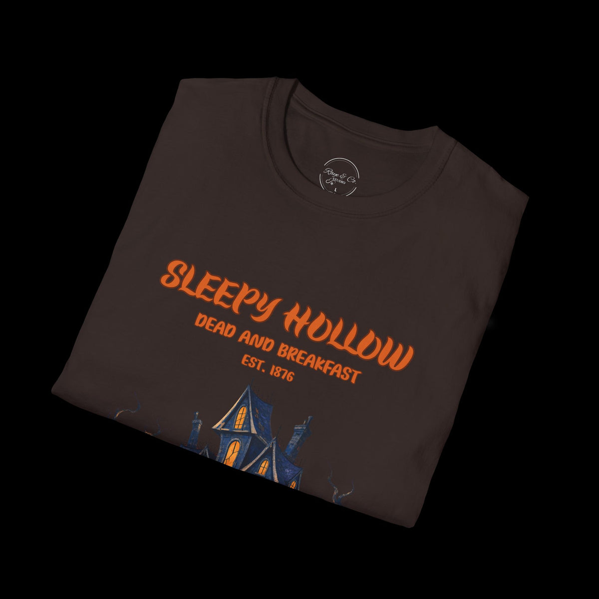Sleepy Hollow Haunted House Halloween T-Shirt