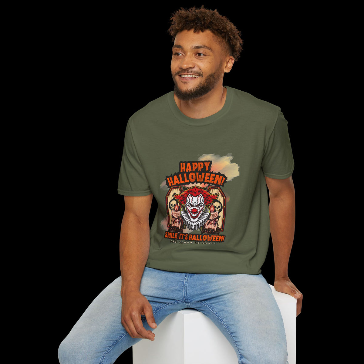 Happy Halloween Horror Graphic T-Shirt
