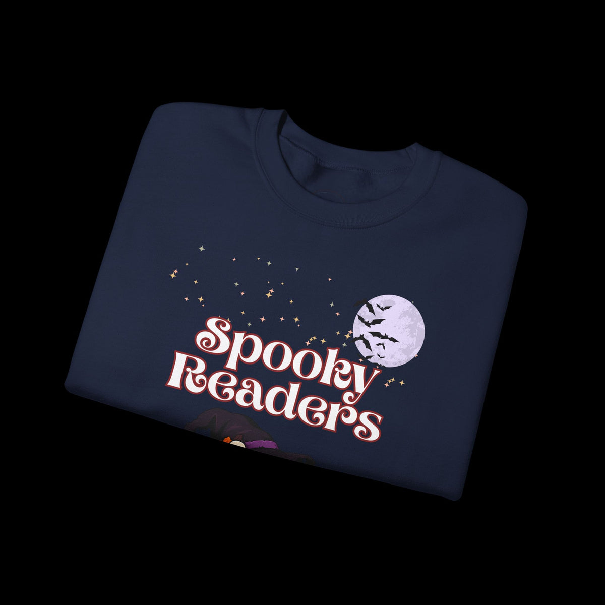 Spooky Readers Halloween Crewneck Sweatshirt