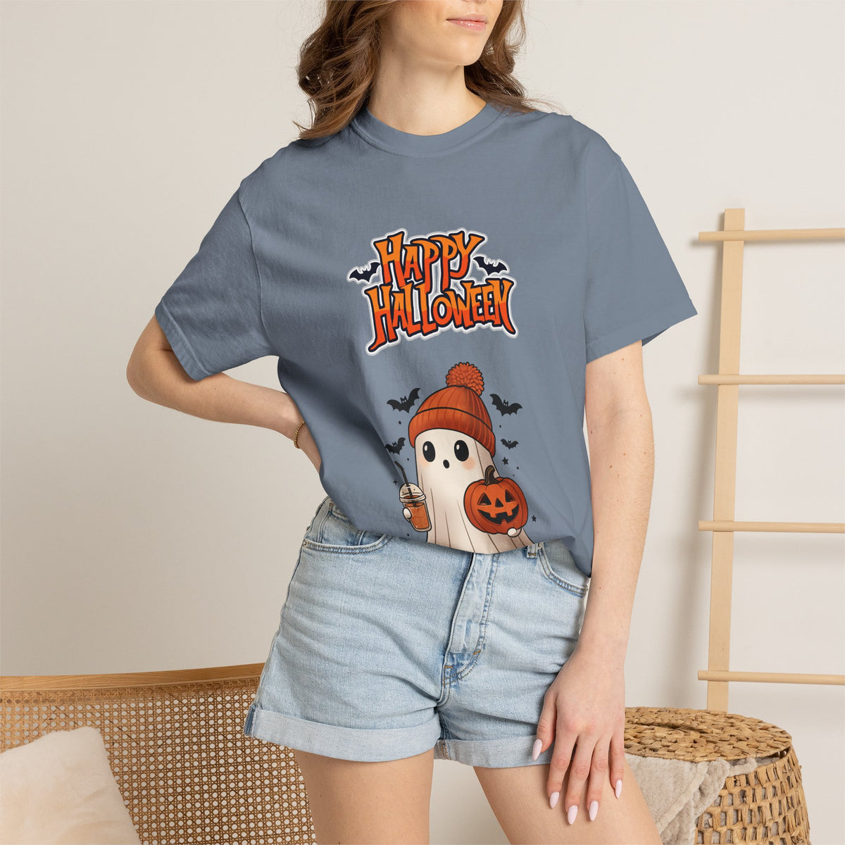 Happy Halloween Ghost T-Shirt
