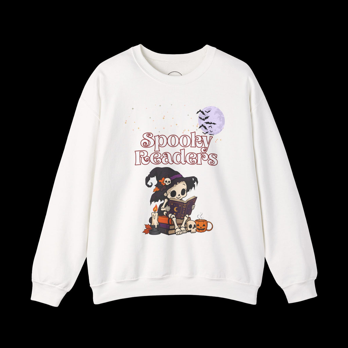 Spooky Readers Halloween Crewneck Sweatshirt
