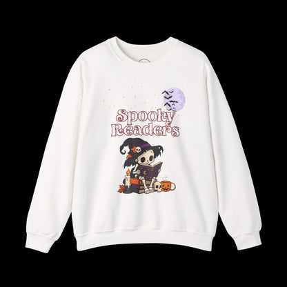 Spooky Readers Halloween Crewneck Sweatshirt