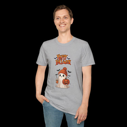 Happy Halloween Ghost Pumpkin T-Shirt