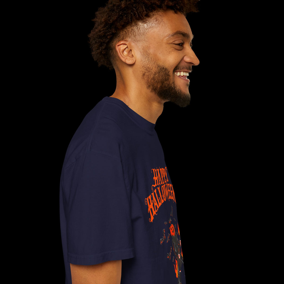 Rockin Halloween Pumpkinhead T-shirt