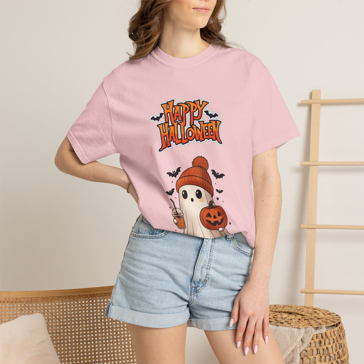Happy Halloween Ghost T-Shirt