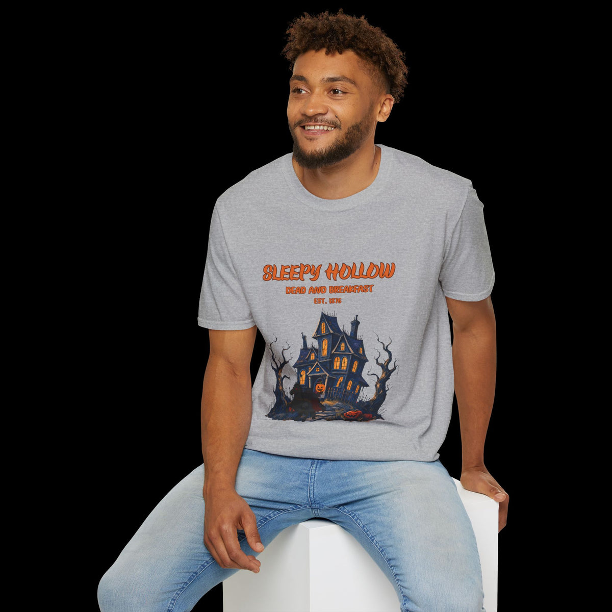 Sleepy Hollow Haunted House Halloween T-Shirt