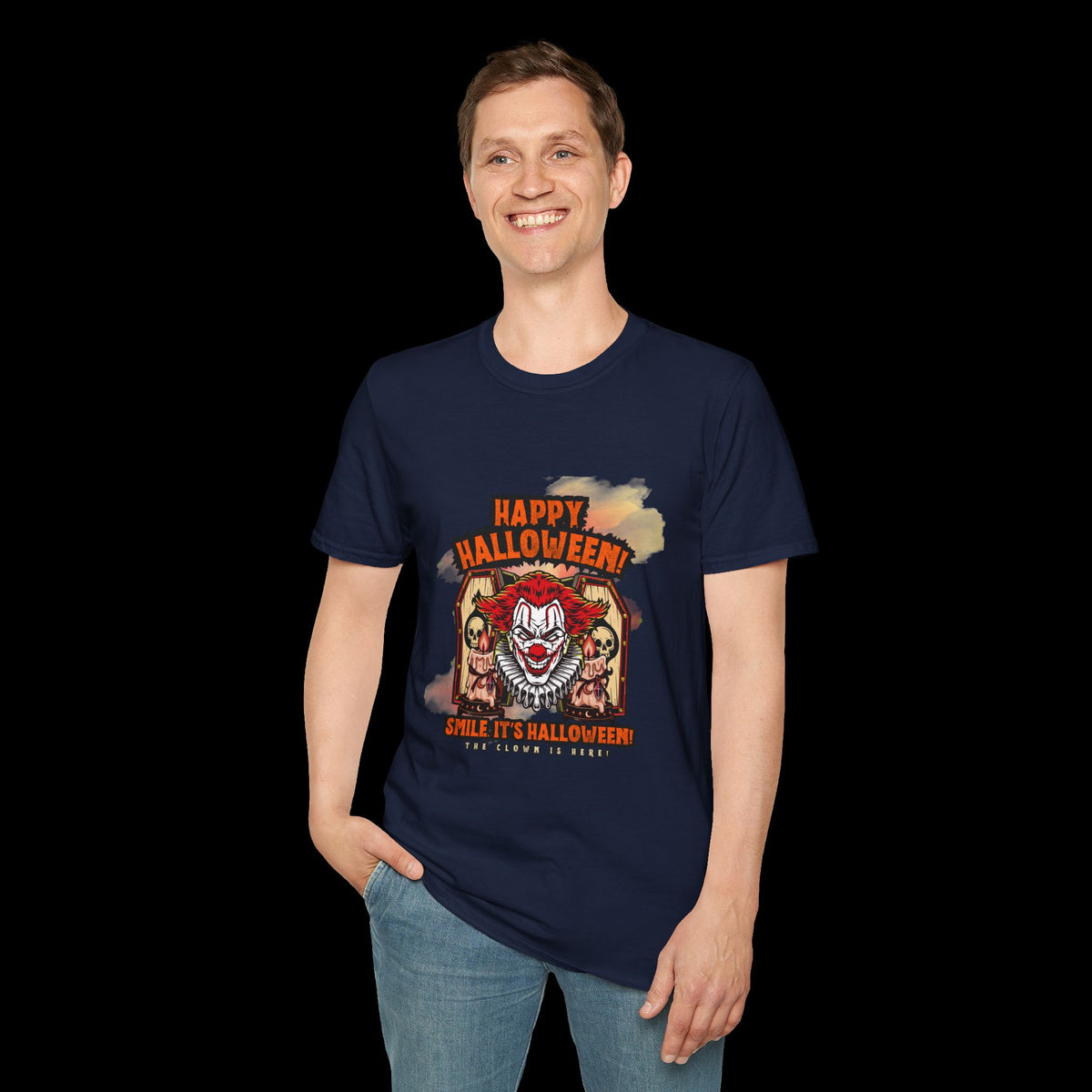 Happy Halloween Horror Graphic T-Shirt