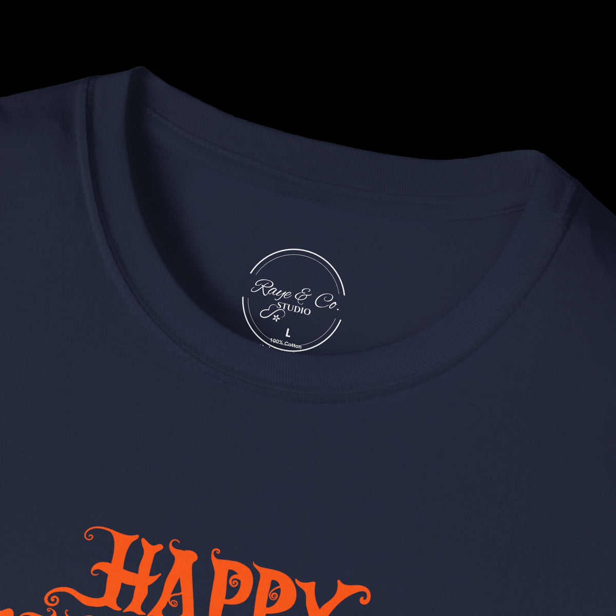 Happy Halloween Pumpkin Graphic T-Shirt