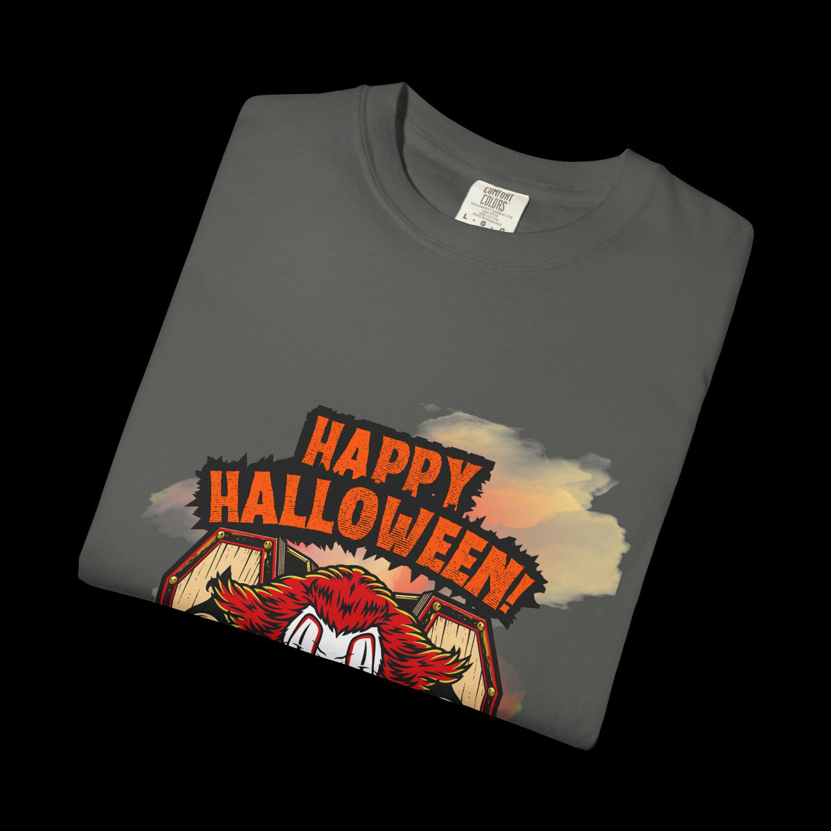 Happy Halloween Clown Horror Graphic Tee