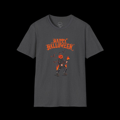 Happy Halloween Pumpkin Graphic T-Shirt