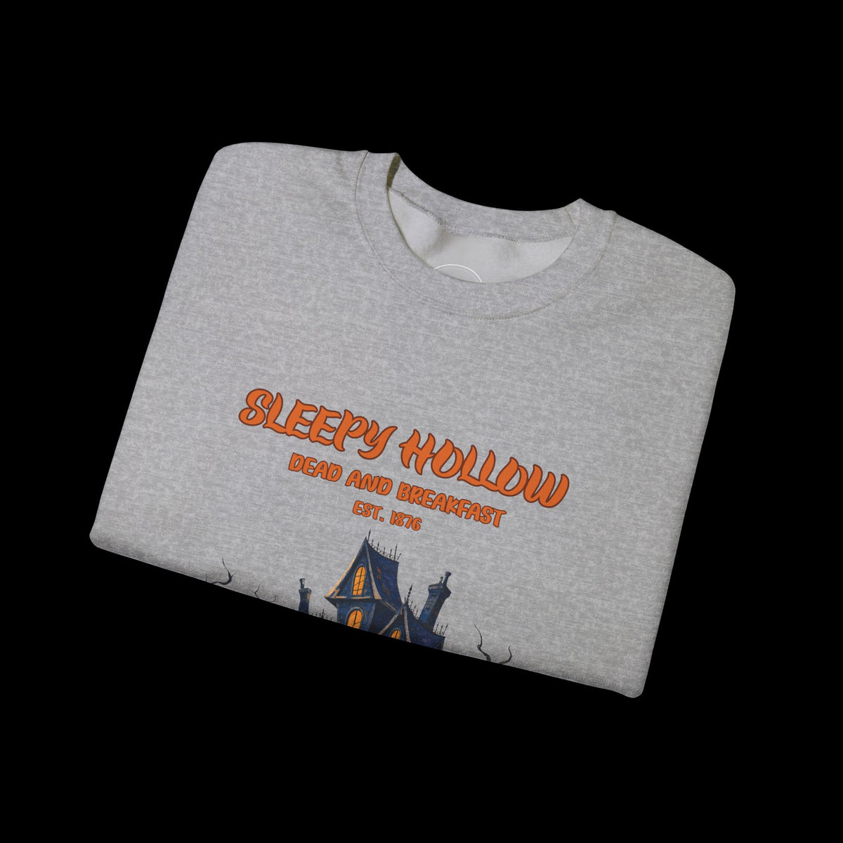 Sleepy Hollow Halloween Haunted House Sweatshirt