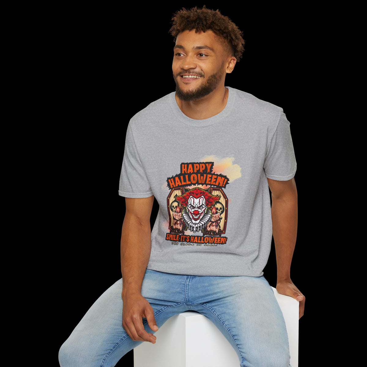 Happy Halloween Horror Graphic T-Shirt