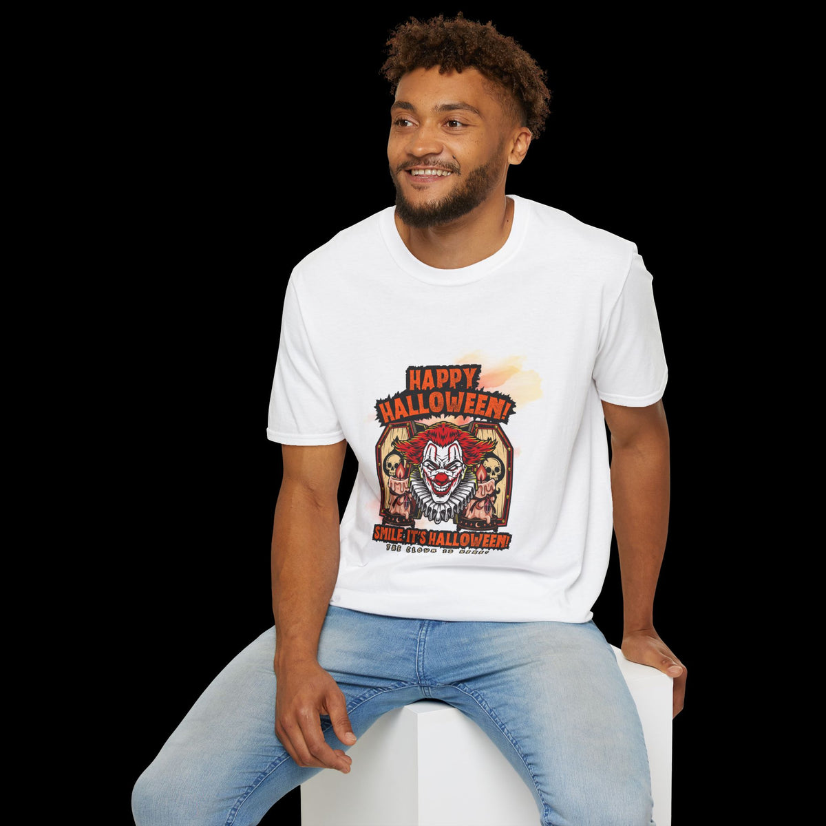 Happy Halloween Horror Graphic T-Shirt