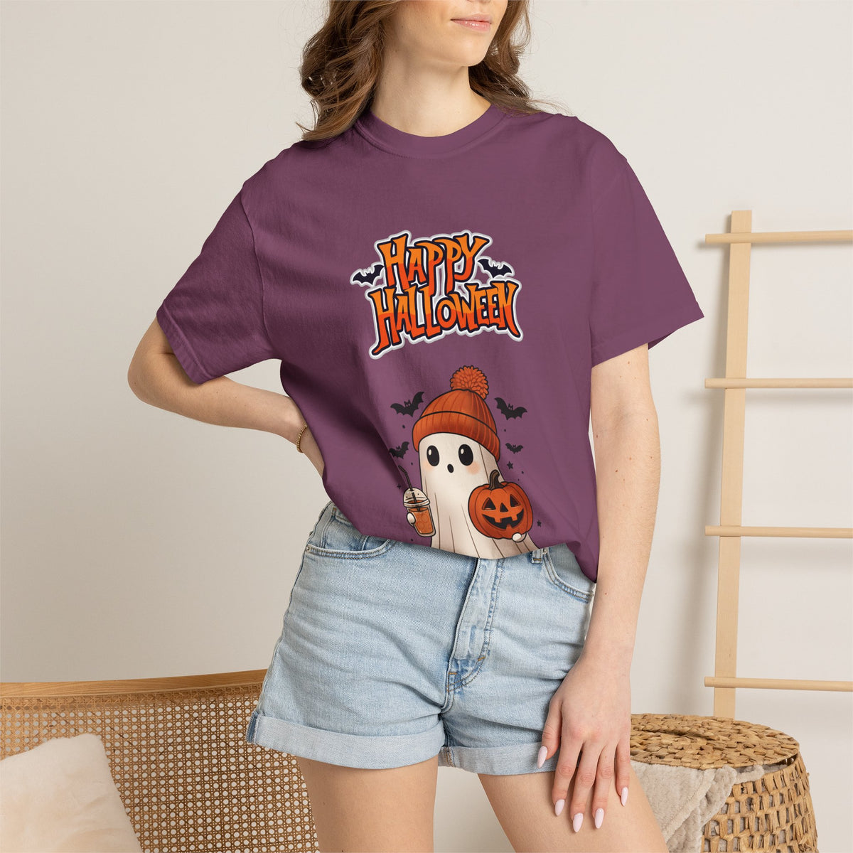 Happy Halloween Ghost T-Shirt