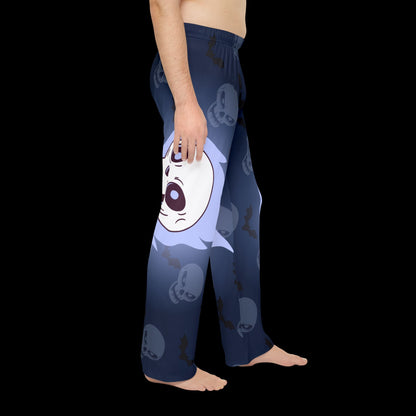 Spooky Skull & Bat Halloween Pajama Pants