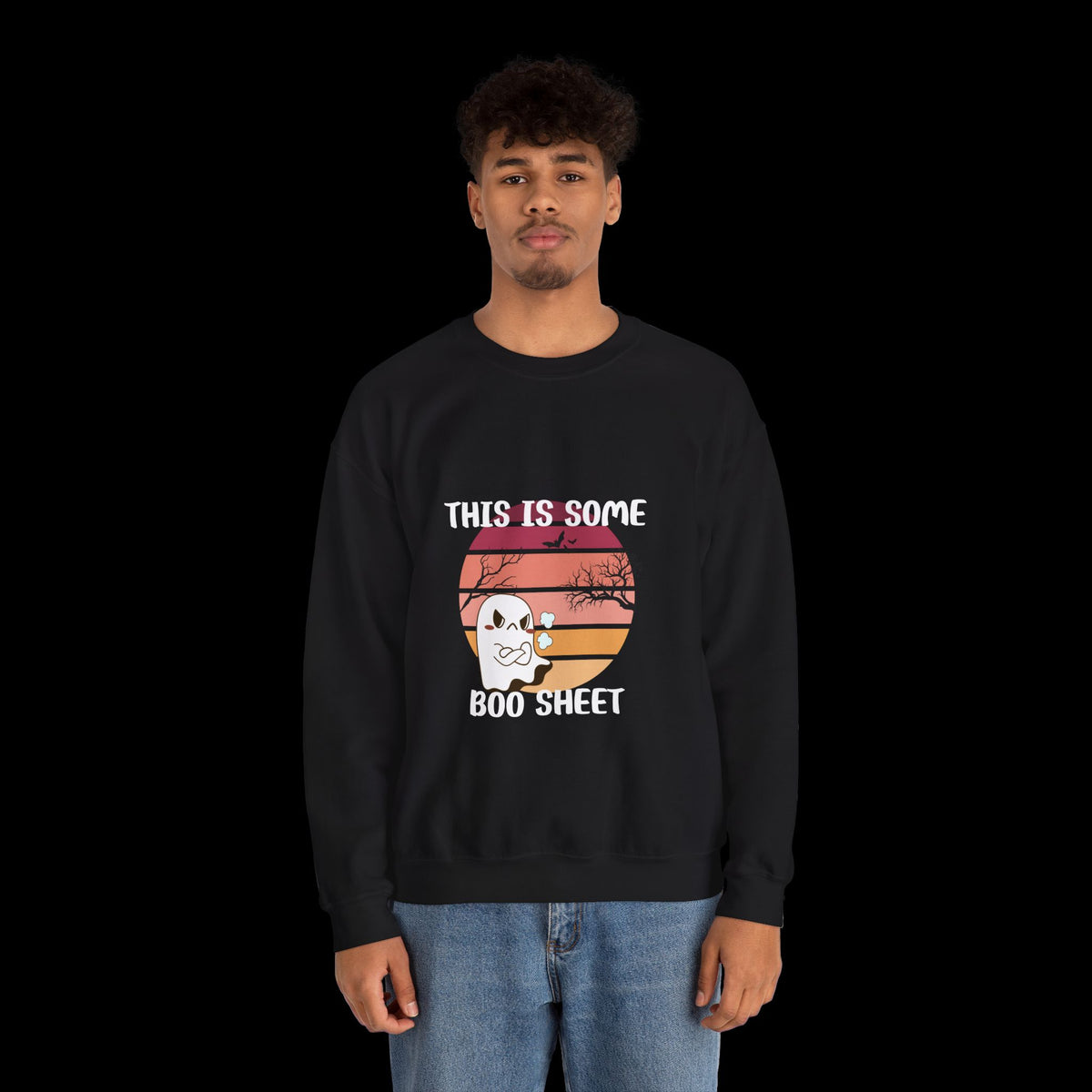 This Is Some Boo Sheet Halloween Crewneck Sweatshirt