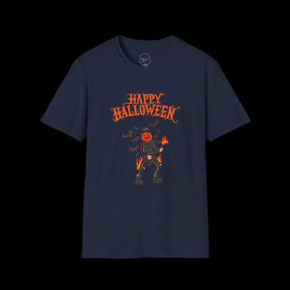 Happy Halloween Pumpkin Graphic T-Shirt
