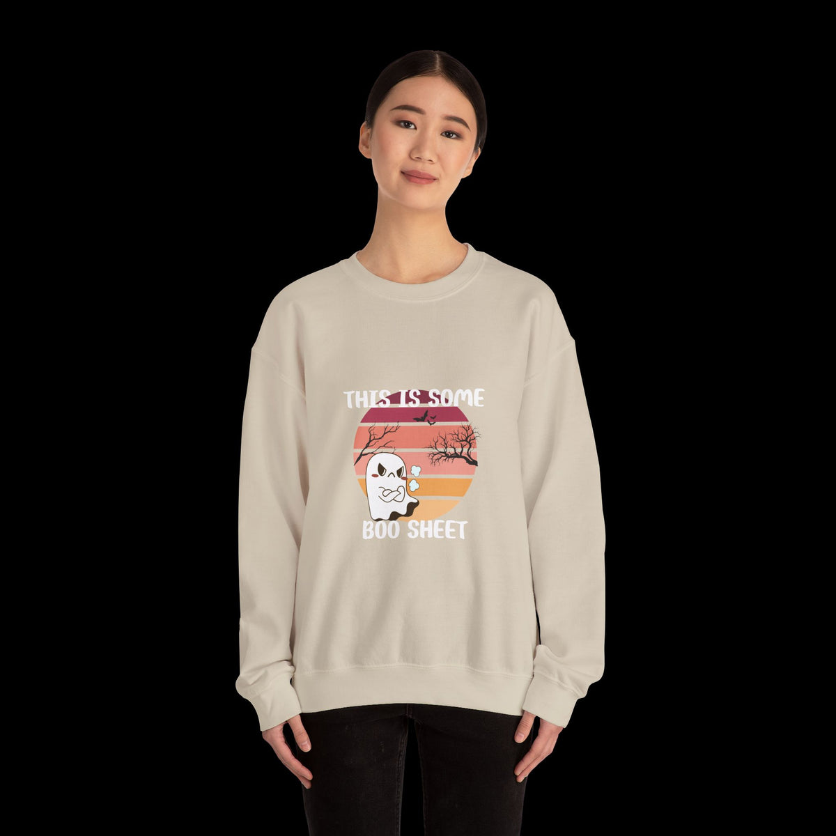 This Is Some Boo Sheet Crewneck Sweatshirt