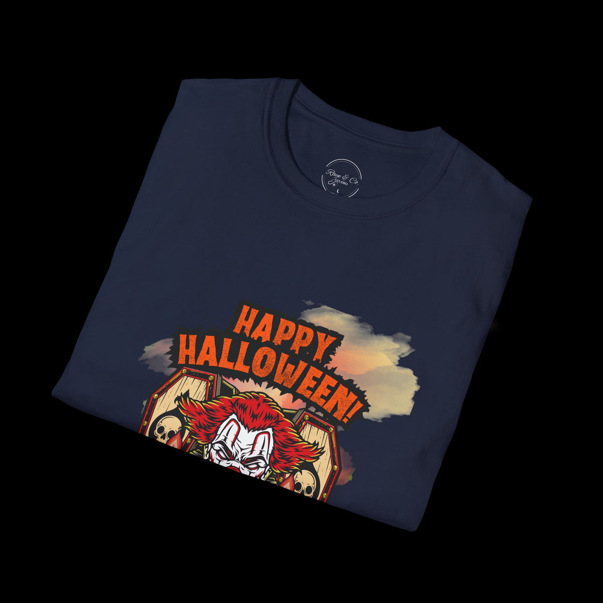 Happy Halloween Horror Graphic T-Shirt