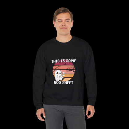 This Is Some Boo Sheet Halloween Crewneck Sweatshirt