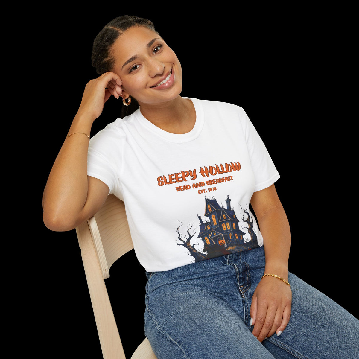 Sleepy Hollow Haunted House Halloween T-Shirt