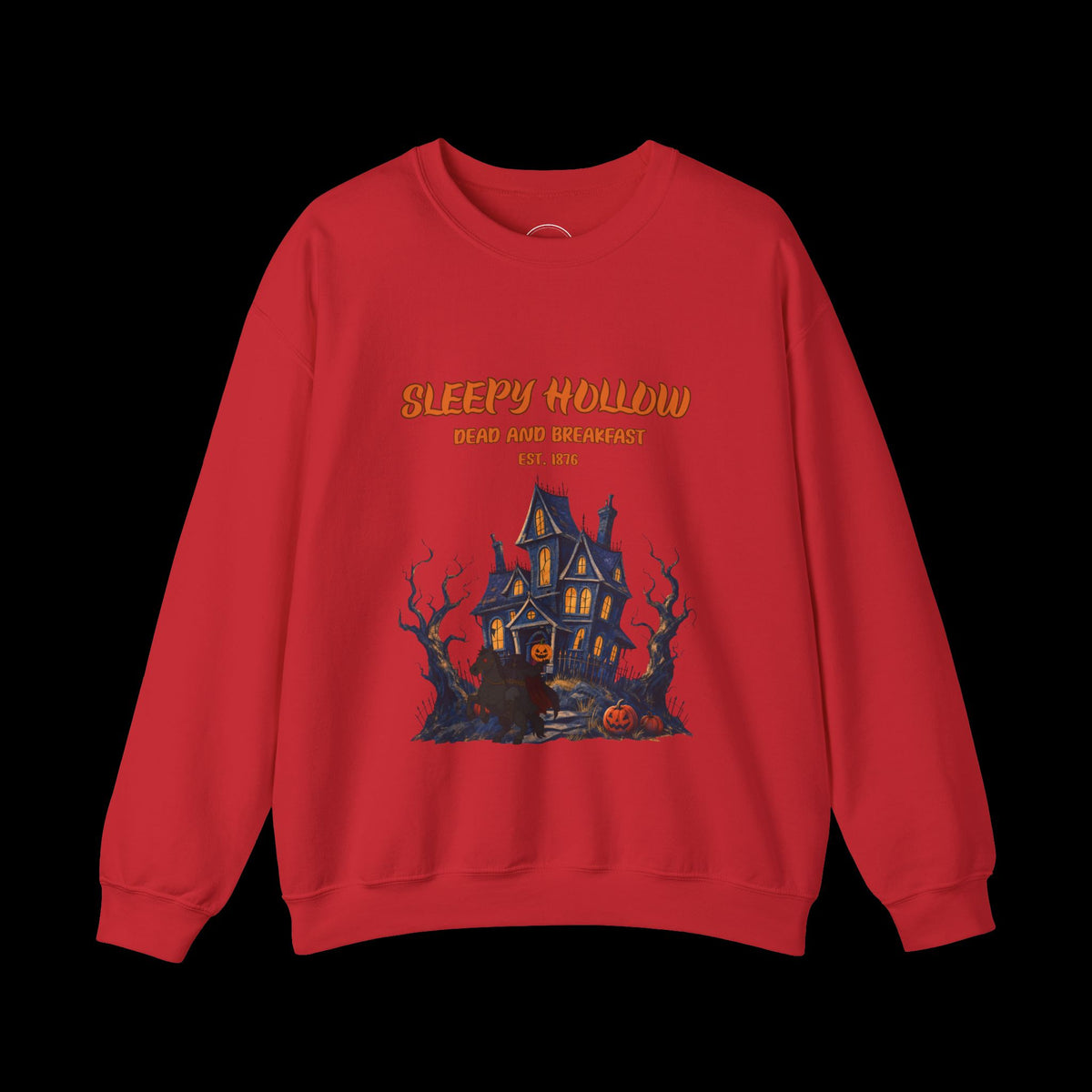 Sleepy Hollow Halloween Haunted House Sweatshirt