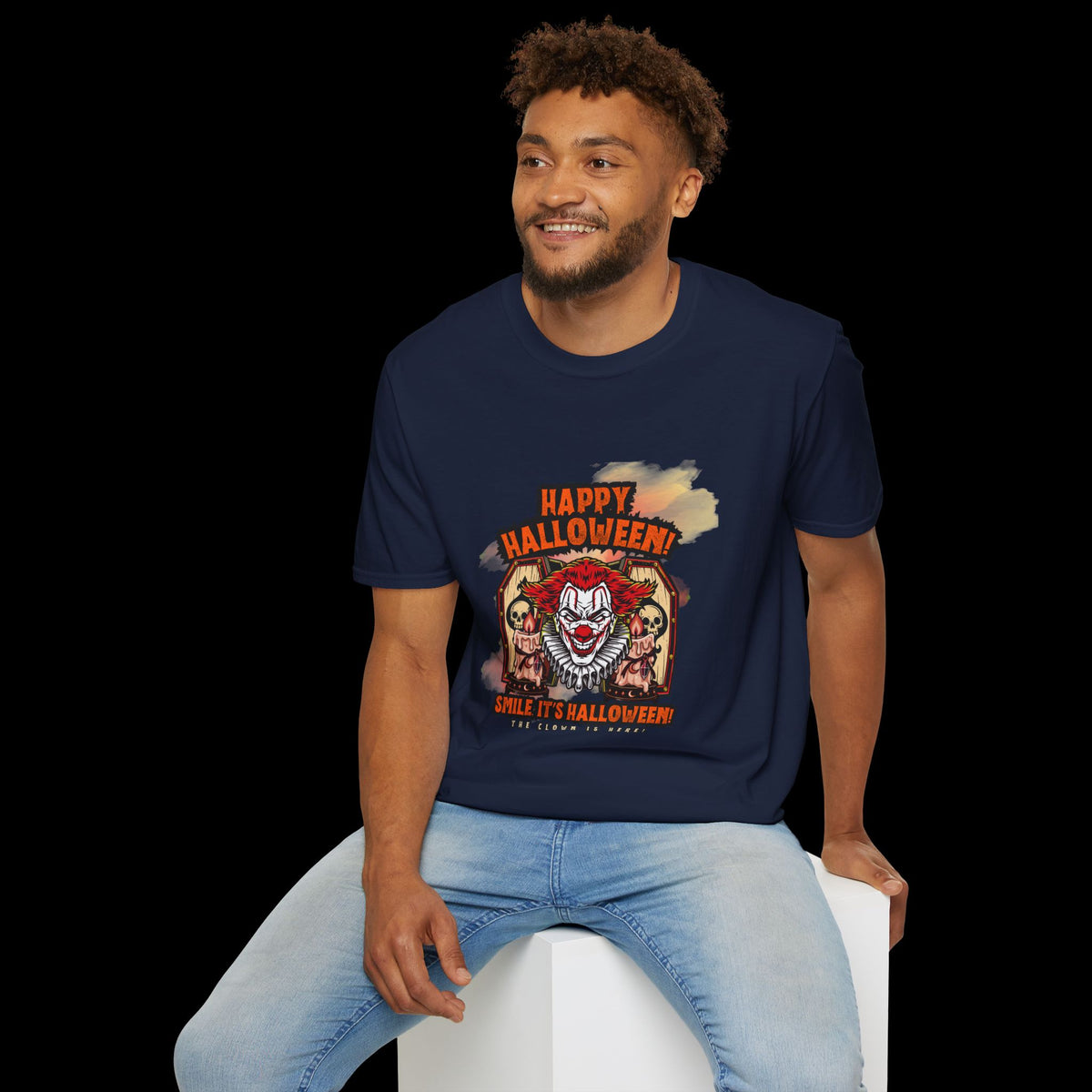 Happy Halloween Horror Graphic T-Shirt
