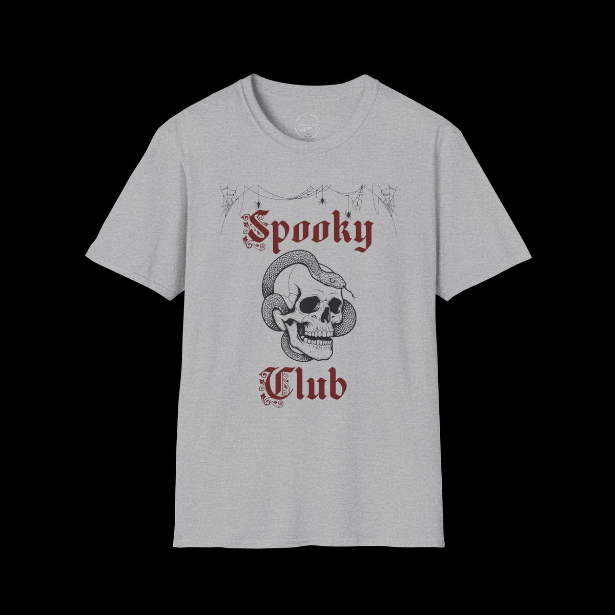 Spooky Club Skull Halloween T-Shirt