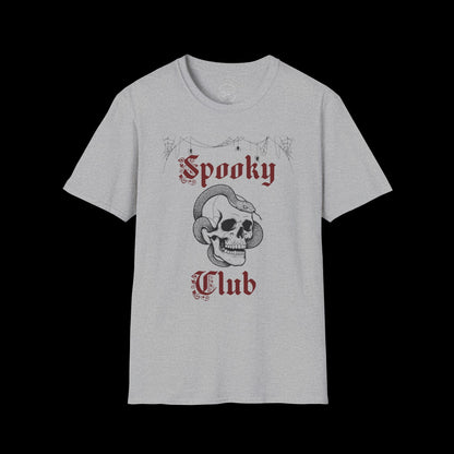 Spooky Club Skull Halloween T-Shirt