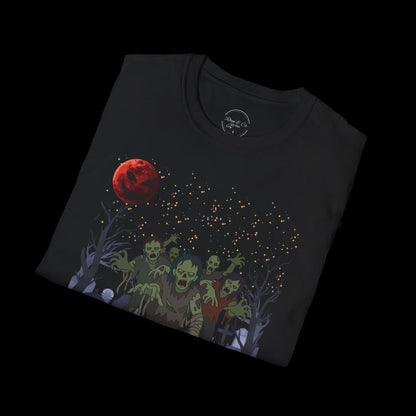 Spooky Night Halloween Haunted Forest T-Shirt