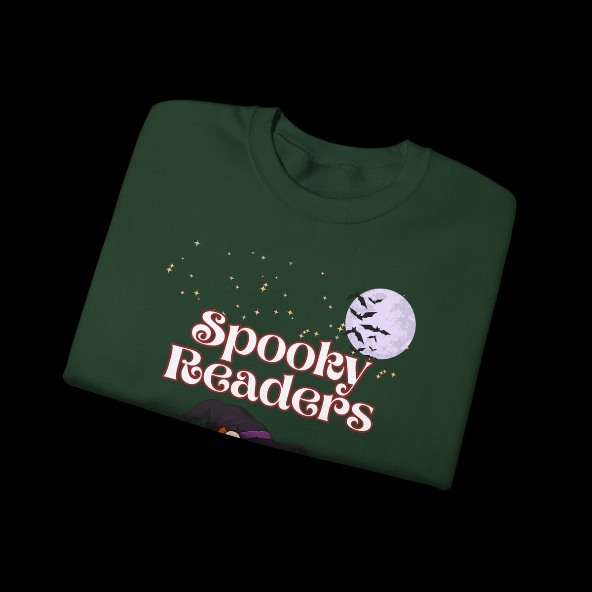Spooky Readers Halloween Crewneck Sweatshirt