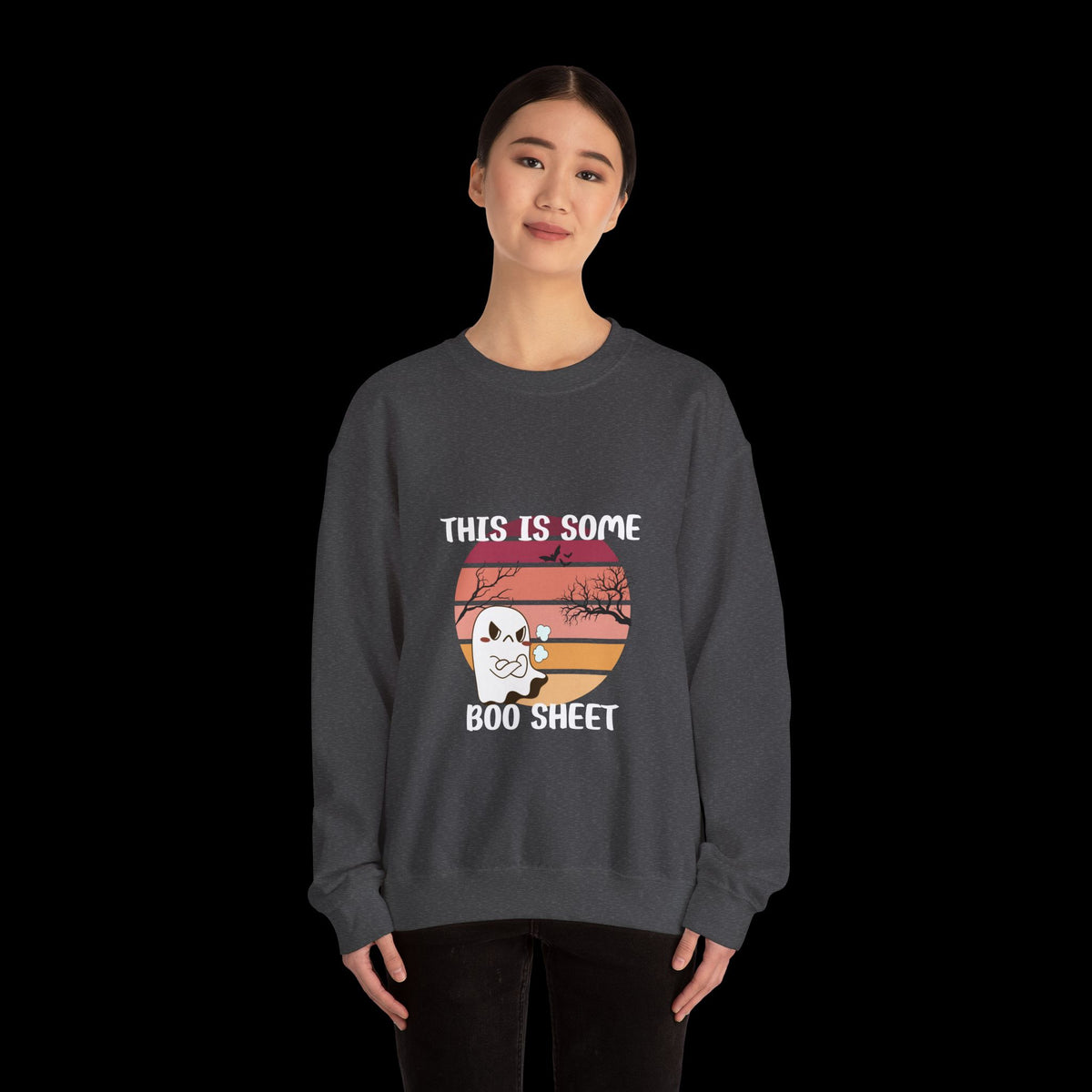 This Is Some Boo Sheet Halloween Crewneck Sweatshirt